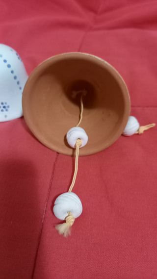 Set 3 campanelle decorative da appendere