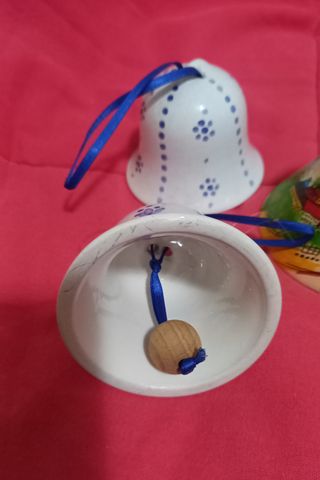 Set 3 campanelle decorative da appendere