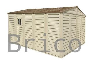 Caseta PVC Woodbridge Plus 405x324x233 cm - Duramax