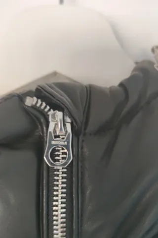 Chaleco acolchado mujer sintético negro S