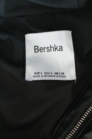 Chaleco acolchado mujer sintético negro S