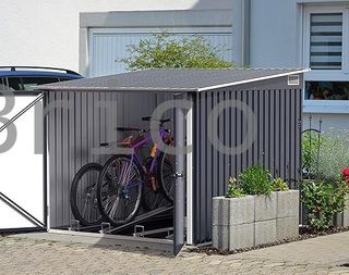 Caseta Metálica Guarda Bicicletas 202x196x140 cm - Duramax