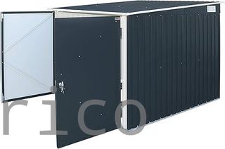 Caseta Metálica Guarda Bicicletas 202x196x140 cm - Duramax