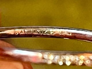 Anillo Plata Calcedonia Diamantes