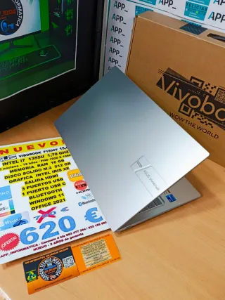 Portátil ASUS VIVOBOOK F1504V 15,6 Intel i7