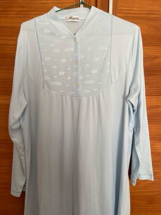 Camison de dormir azul claro