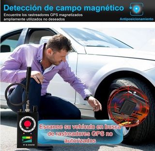 Detector Profesional de Camaras Ocultas y GPS