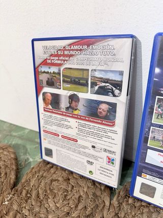 Juegos PS2: F1 05 y Pro Evolution Soccer 4