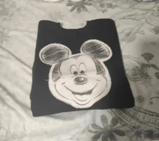 Sudadera Mickey Mouse Talla S Negra