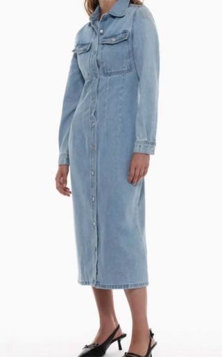 Vestido midi denim nuevo