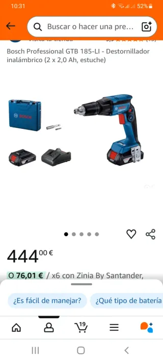 Conjunto Bosch GTB 18V-45 Professional