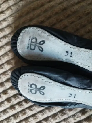 Zapatillas de ballet/danza negras talla 31