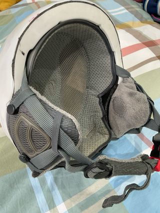 Casco de esquí blanco talla 59