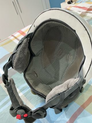 Casco de esquí blanco talla 59