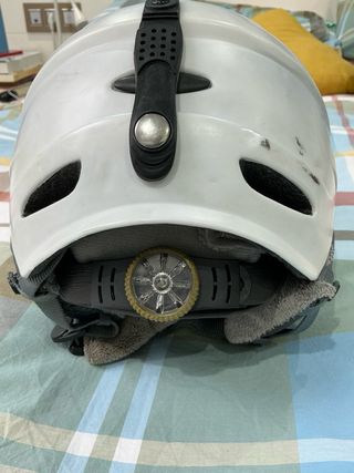 Casco de esquí blanco talla 59