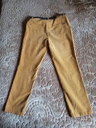 Pantalones de pana fina mujer