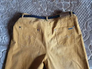 Pantalones de pana fina mujer