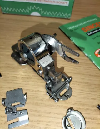 Prensatelas Singer Zig-Zag Antiguo