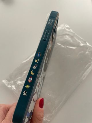 Funda iPhone 12 Pro Azul oscura Astronauta