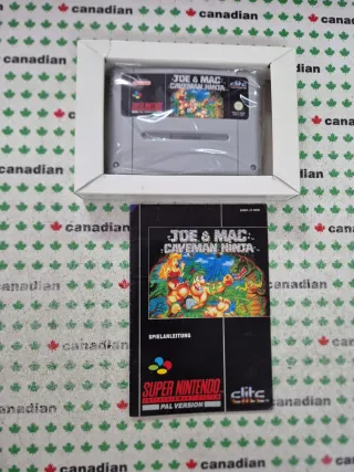 Joe & Mac: Caveman Ninja SNES