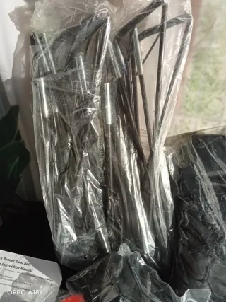 Set 2 porterías fútbol niños sin usar