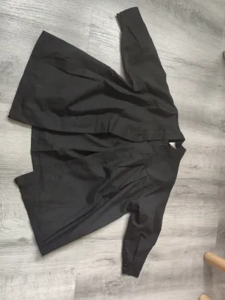 Traje Aldeano Niño Negro y Blanco