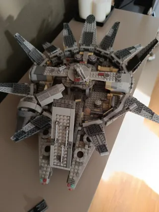 Nave Star Wars Halcón Milenario Lego