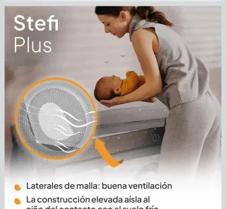 Parque cuna plegable