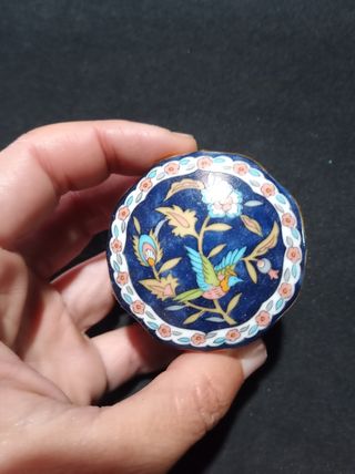 Lote 4 cajitas porcelana japonesa