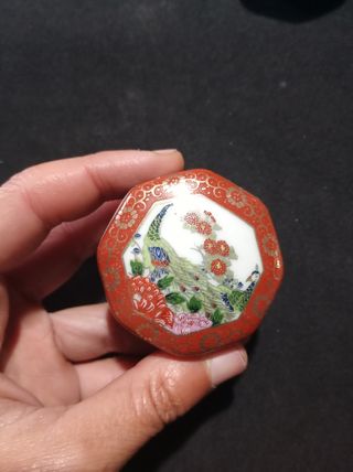 Lote 4 cajitas porcelana japonesa