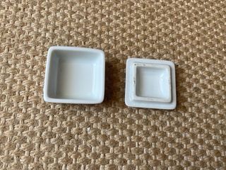 Caixa de porcelana Oriental Garden- Japão