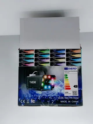 Generatore Fumo Luci LED ,x feste ,locali etc NUOV