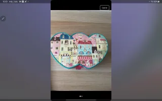 Joyero infantil corazón