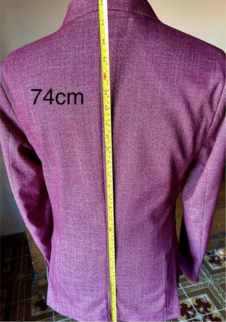 Giacca uomo doppiopetto rosa/viola fashion tg50