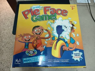 Juego Pie Face Cream