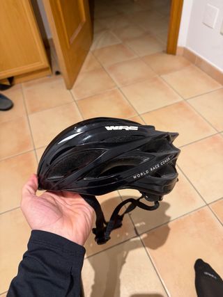 Casco de ciclismo WRC Negro