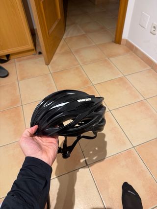 Casco de ciclismo WRC Negro