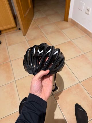Casco de ciclismo WRC Negro