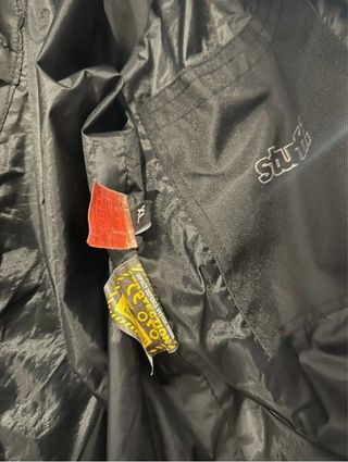 Chaqueta Moto Negra y Azul