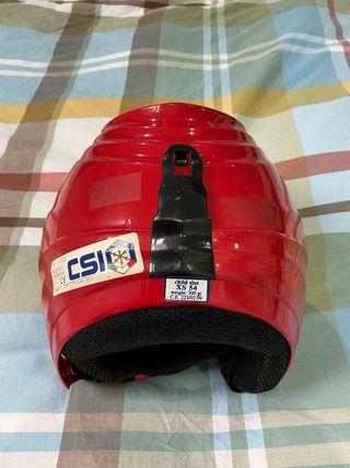 Casco Esquí Infantil Invicta Rojo Talla 54