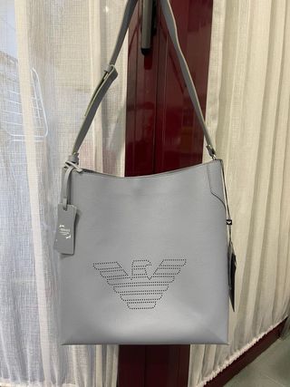 Bolso Armani Gris azulado