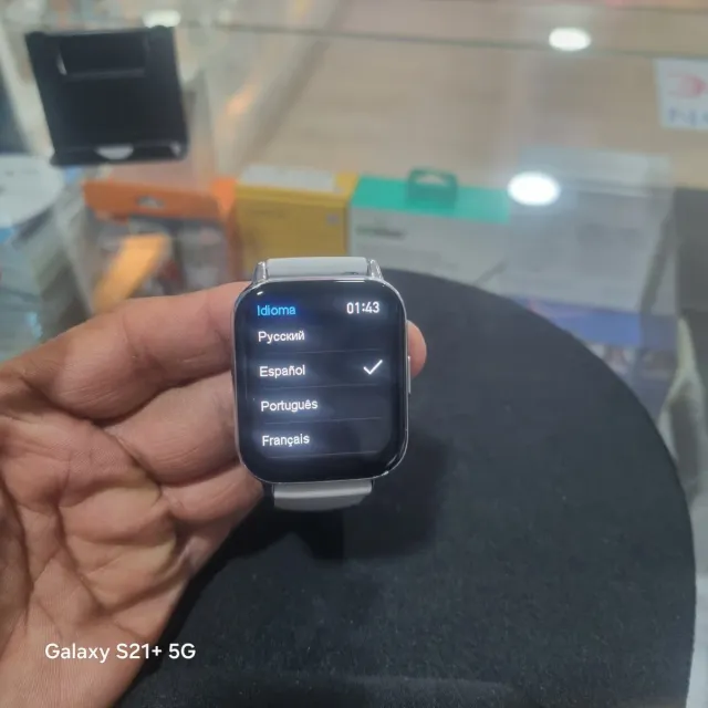 Smartwatch CS2 Pro Gris y Rosa