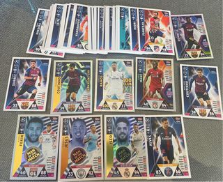 54 Cromos Match Attax Champions League 2018-19
