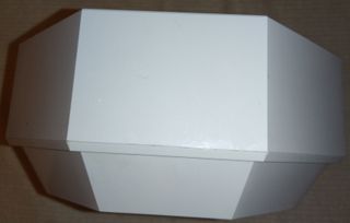 Contenitore termico bianco in plastica