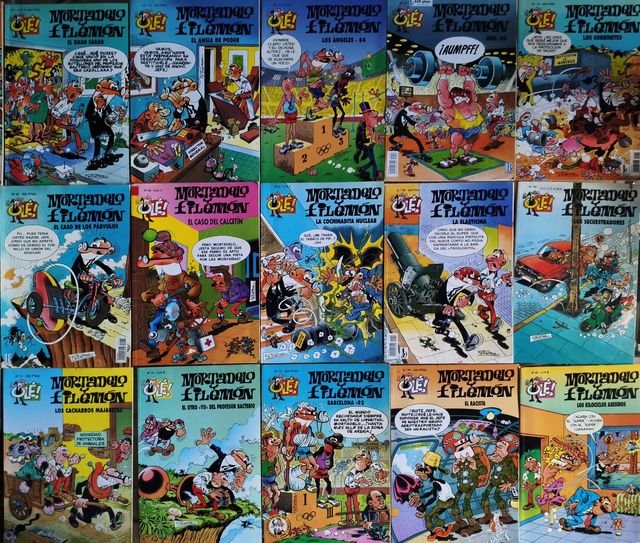 31 num MORTADELO Y FILE. Ed B. (i/ nº 1, 100, 150)