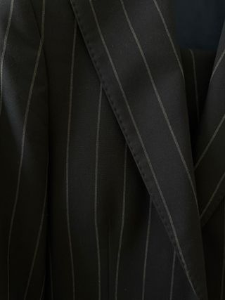 Traje Raya Diplomática Azul Marino 3 Piezas