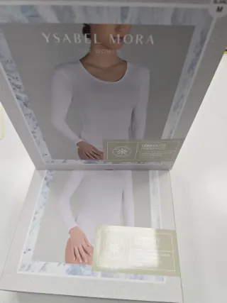 2 Camisetas Térmicas Ysabell Mora Mujer Talla M