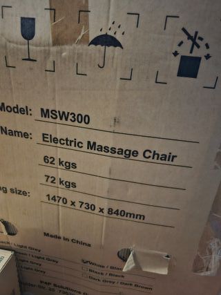 Sillón de Masaje Prenium Nuevo Descuento Brutal !