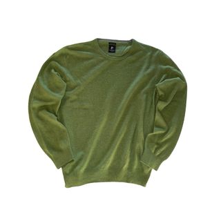 Pierre Cardin Maglione Cashmere Verde XL