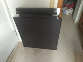 4 Sillas para mesa color burdeos